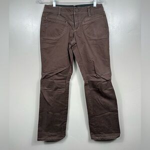 KUHL WOMEN’S DULCE PANTS ESPRESSO BROWN SIZE 6